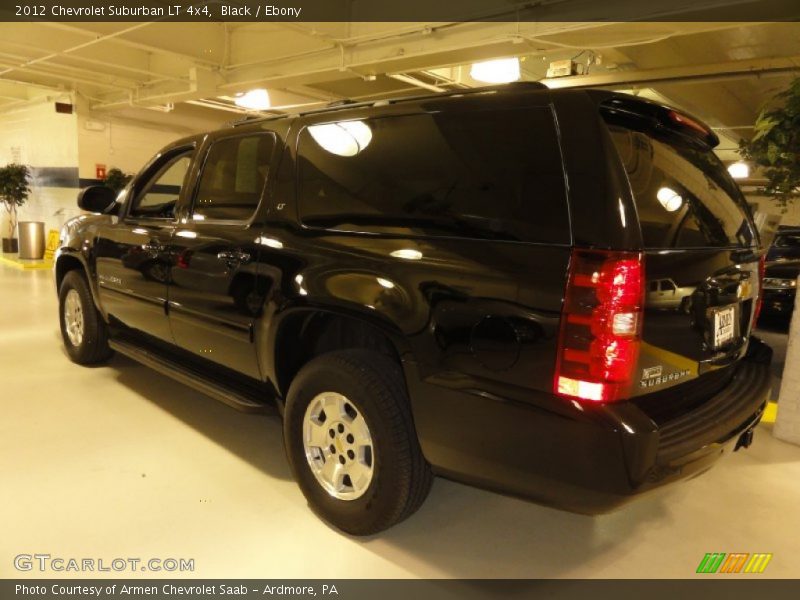 Black / Ebony 2012 Chevrolet Suburban LT 4x4