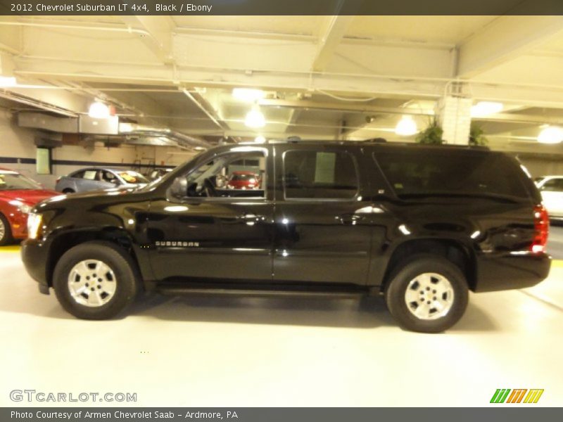 Black / Ebony 2012 Chevrolet Suburban LT 4x4