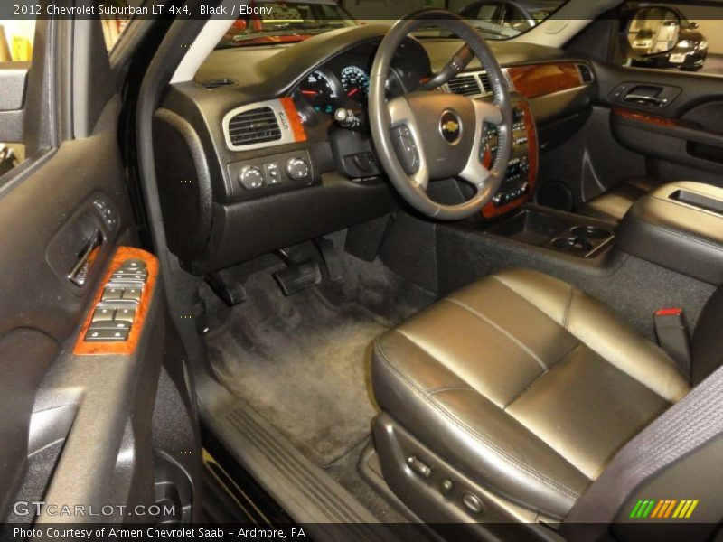 Black / Ebony 2012 Chevrolet Suburban LT 4x4