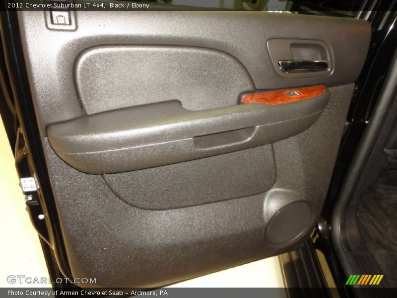 Black / Ebony 2012 Chevrolet Suburban LT 4x4