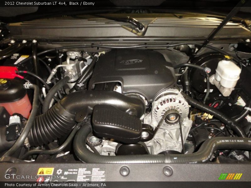 Black / Ebony 2012 Chevrolet Suburban LT 4x4