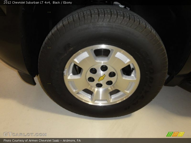Black / Ebony 2012 Chevrolet Suburban LT 4x4