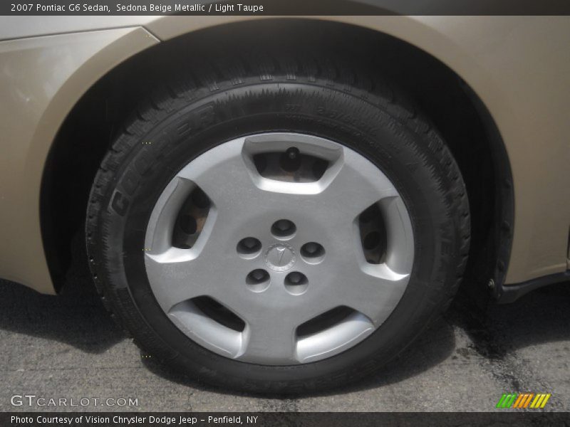 Sedona Beige Metallic / Light Taupe 2007 Pontiac G6 Sedan