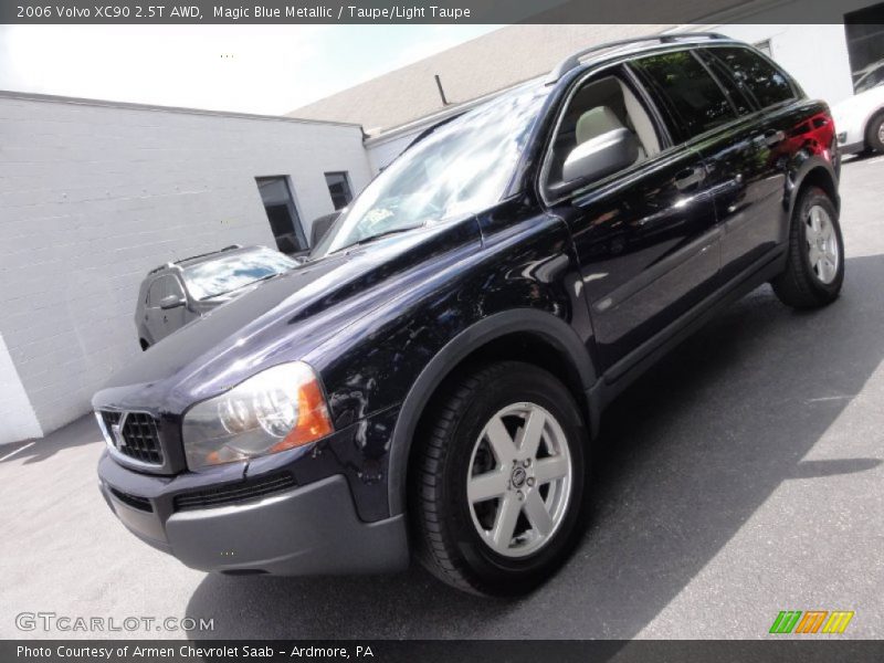 Magic Blue Metallic / Taupe/Light Taupe 2006 Volvo XC90 2.5T AWD