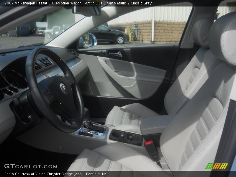  2007 Passat 3.6 4Motion Wagon Classic Grey Interior