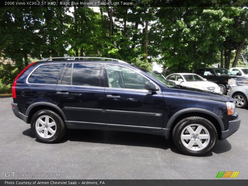 Magic Blue Metallic / Taupe/Light Taupe 2006 Volvo XC90 2.5T AWD