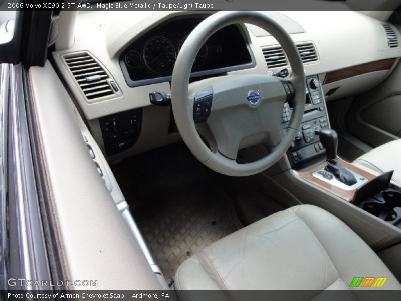 Magic Blue Metallic / Taupe/Light Taupe 2006 Volvo XC90 2.5T AWD