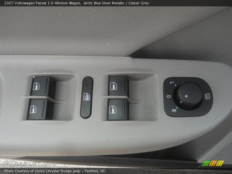 Controls of 2007 Passat 3.6 4Motion Wagon