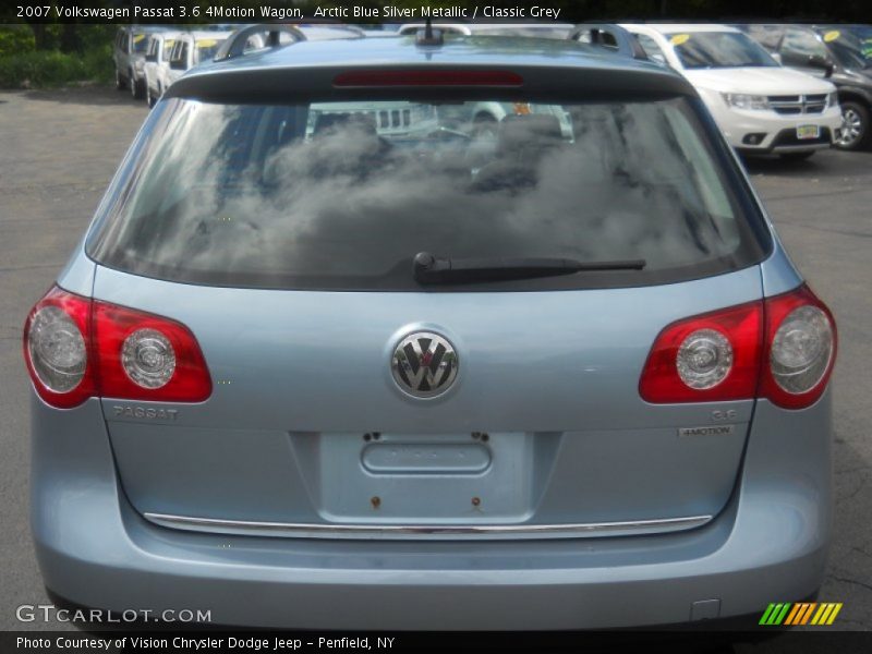 Arctic Blue Silver Metallic / Classic Grey 2007 Volkswagen Passat 3.6 4Motion Wagon