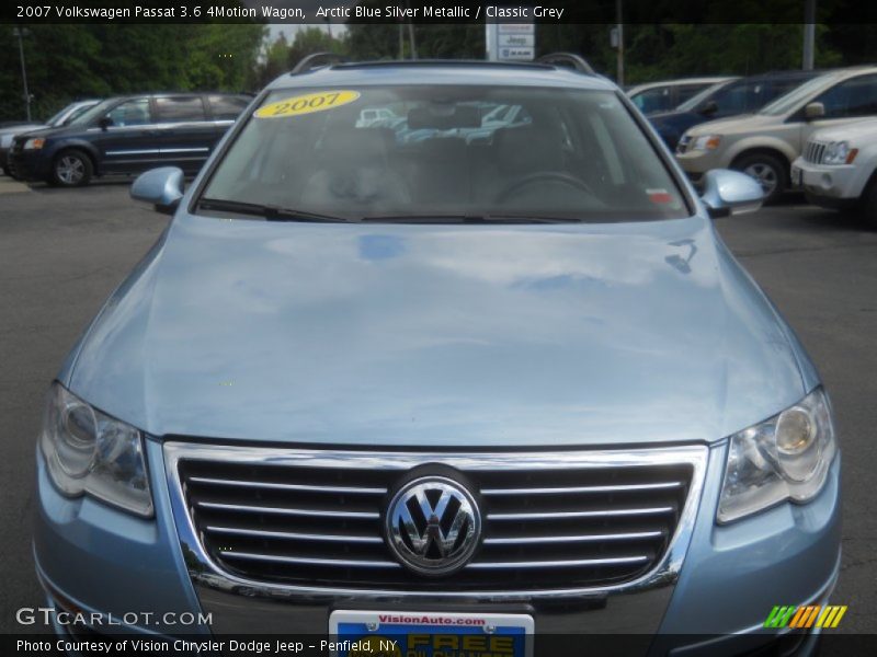 Arctic Blue Silver Metallic / Classic Grey 2007 Volkswagen Passat 3.6 4Motion Wagon