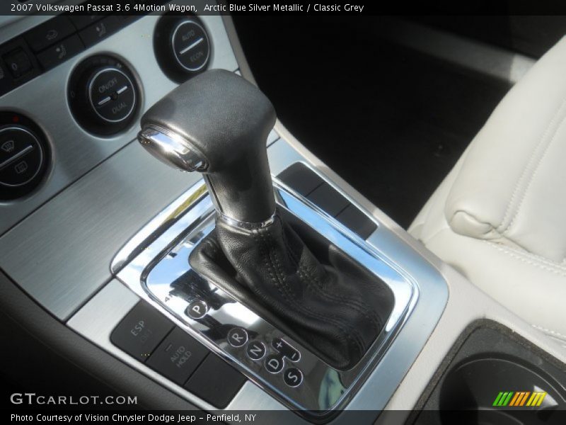  2007 Passat 3.6 4Motion Wagon 6 Speed Tiptronic Automatic Shifter