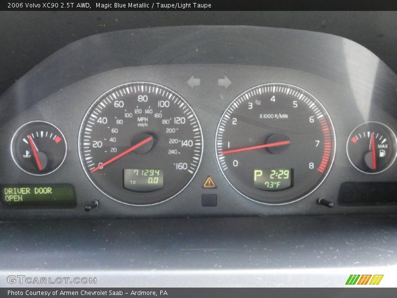 Magic Blue Metallic / Taupe/Light Taupe 2006 Volvo XC90 2.5T AWD