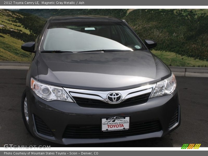 Magnetic Gray Metallic / Ash 2012 Toyota Camry LE