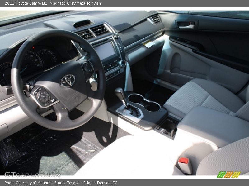 Magnetic Gray Metallic / Ash 2012 Toyota Camry LE