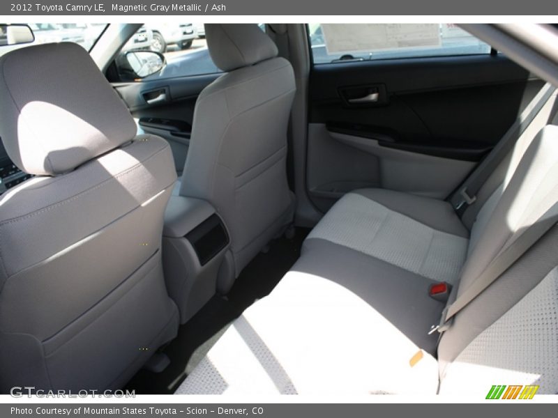 Magnetic Gray Metallic / Ash 2012 Toyota Camry LE