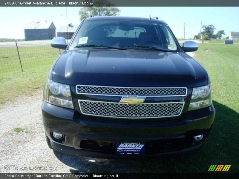 Black / Ebony 2009 Chevrolet Avalanche LTZ 4x4