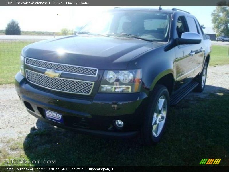 Black / Ebony 2009 Chevrolet Avalanche LTZ 4x4