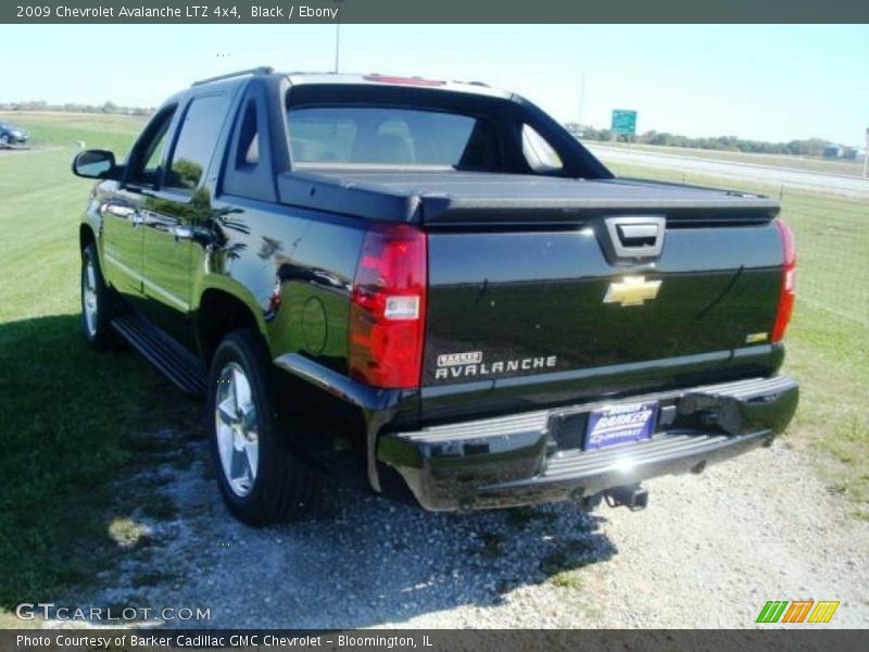 Black / Ebony 2009 Chevrolet Avalanche LTZ 4x4