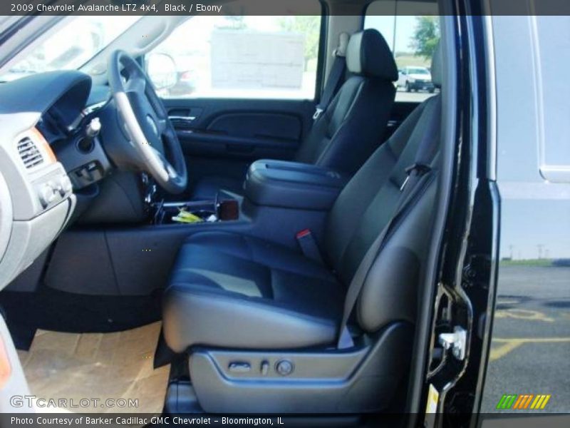 Black / Ebony 2009 Chevrolet Avalanche LTZ 4x4
