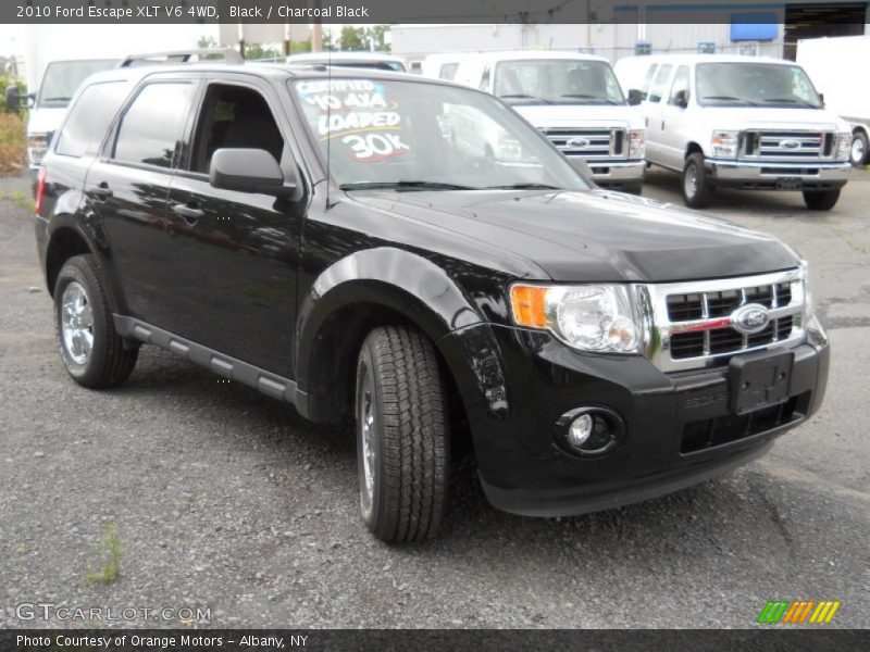 Black / Charcoal Black 2010 Ford Escape XLT V6 4WD
