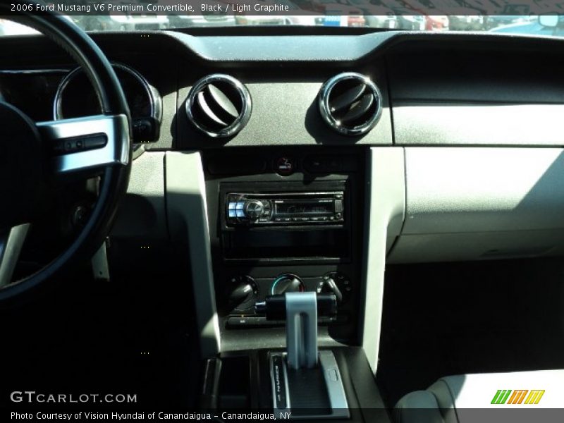 Black / Light Graphite 2006 Ford Mustang V6 Premium Convertible