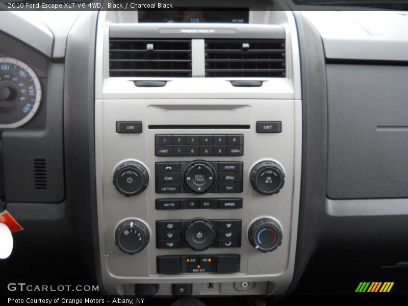 Black / Charcoal Black 2010 Ford Escape XLT V6 4WD