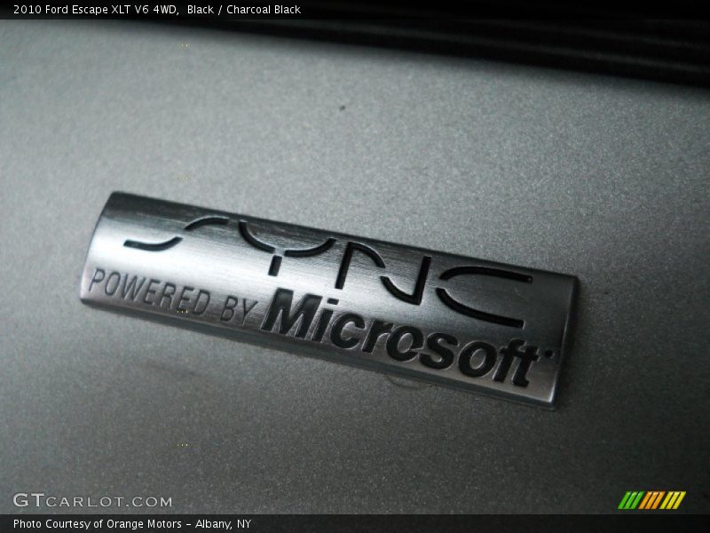 Black / Charcoal Black 2010 Ford Escape XLT V6 4WD