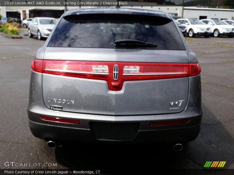 Sterling Grey Metallic / Charcoal Black 2010 Lincoln MKT AWD EcoBoost