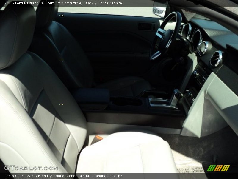 Black / Light Graphite 2006 Ford Mustang V6 Premium Convertible