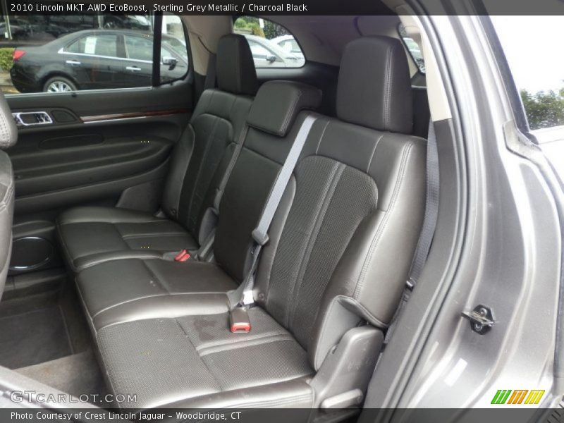 Sterling Grey Metallic / Charcoal Black 2010 Lincoln MKT AWD EcoBoost