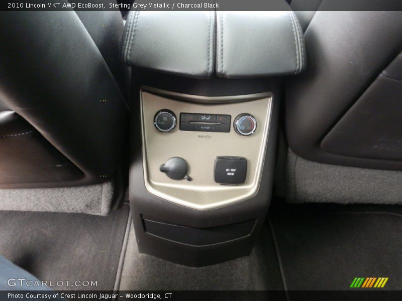 Sterling Grey Metallic / Charcoal Black 2010 Lincoln MKT AWD EcoBoost