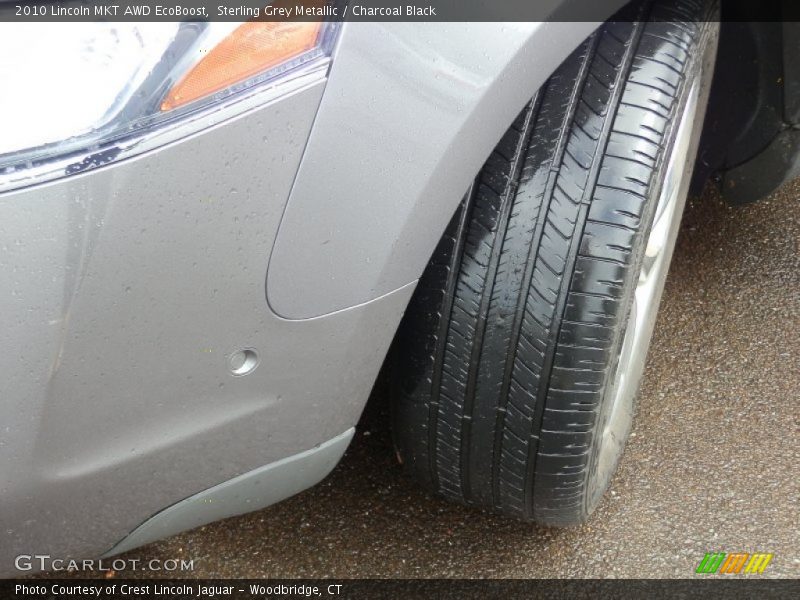 Sterling Grey Metallic / Charcoal Black 2010 Lincoln MKT AWD EcoBoost