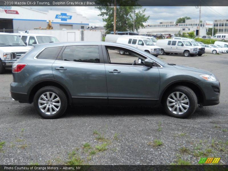 Dolphin Gray Mica / Black 2010 Mazda CX-9 Touring