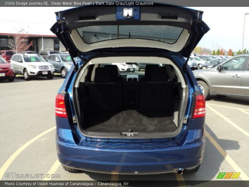Deep Water Blue Pearl / Dark Slate Gray/Light Graystone 2009 Dodge Journey SE