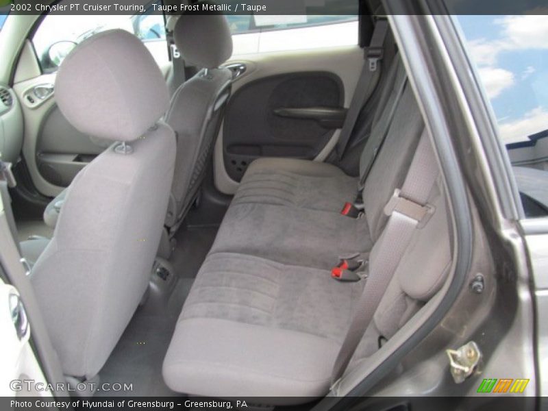 Rear Seat of 2002 PT Cruiser Touring
