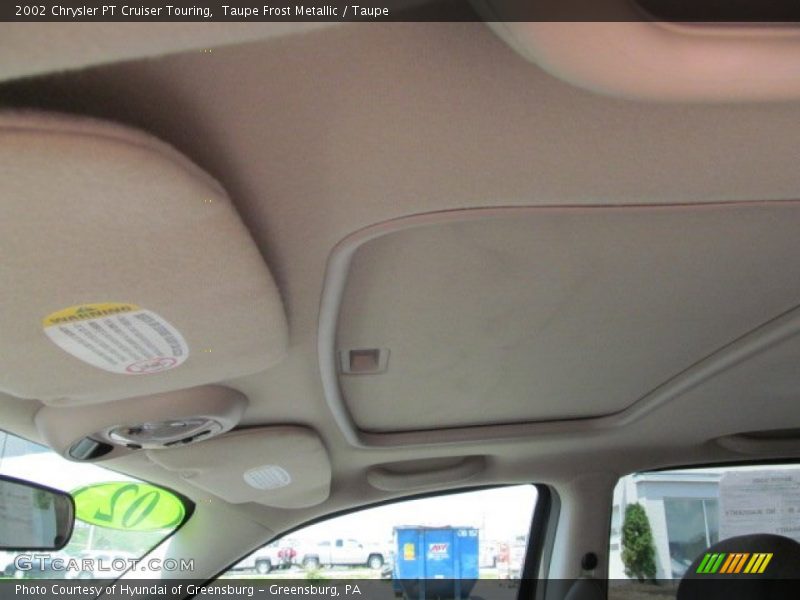 Taupe Frost Metallic / Taupe 2002 Chrysler PT Cruiser Touring