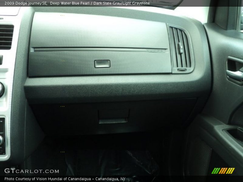 Deep Water Blue Pearl / Dark Slate Gray/Light Graystone 2009 Dodge Journey SE