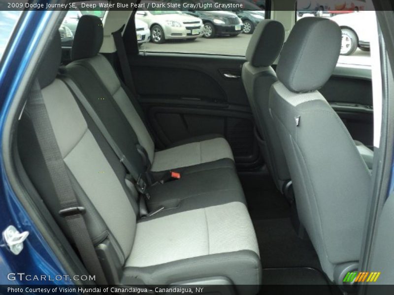 Deep Water Blue Pearl / Dark Slate Gray/Light Graystone 2009 Dodge Journey SE