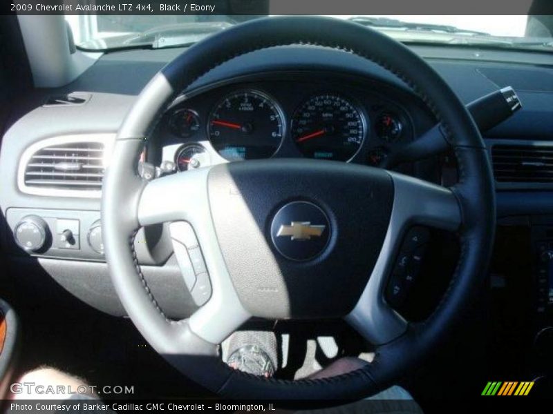 Black / Ebony 2009 Chevrolet Avalanche LTZ 4x4