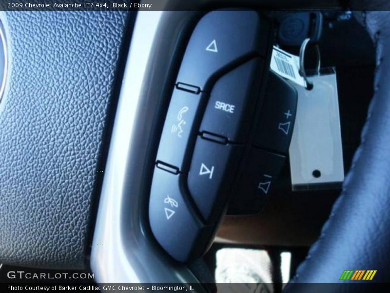 Black / Ebony 2009 Chevrolet Avalanche LTZ 4x4