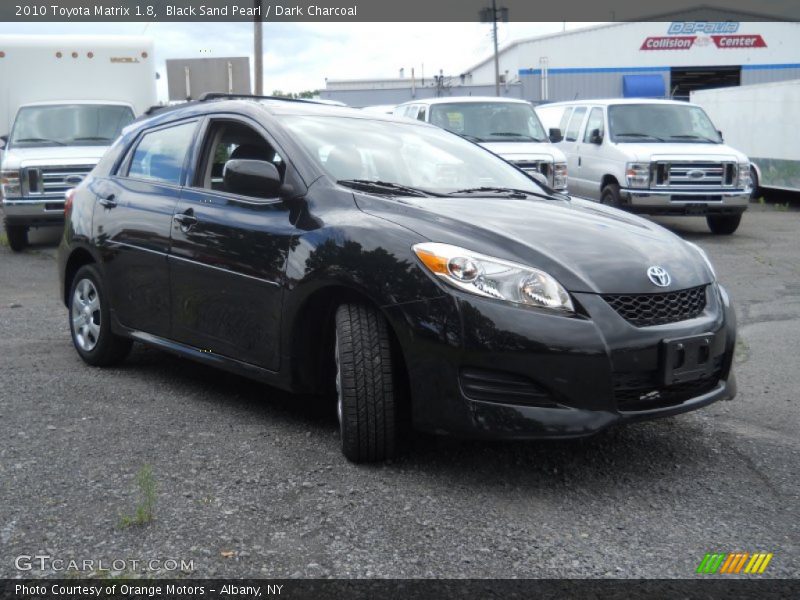 Black Sand Pearl / Dark Charcoal 2010 Toyota Matrix 1.8