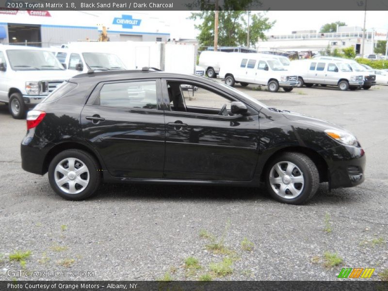 Black Sand Pearl / Dark Charcoal 2010 Toyota Matrix 1.8