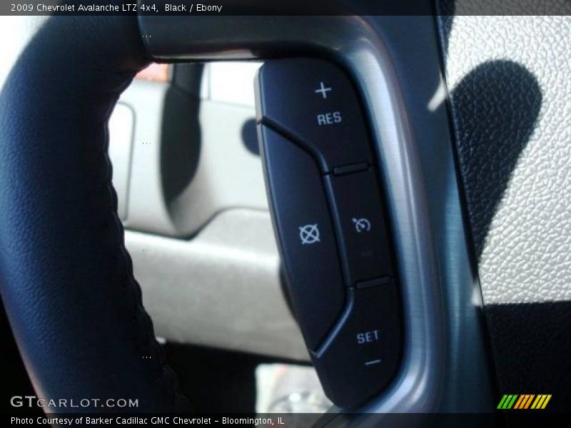 Black / Ebony 2009 Chevrolet Avalanche LTZ 4x4