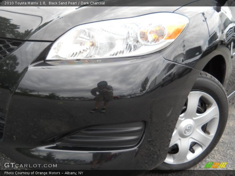 Black Sand Pearl / Dark Charcoal 2010 Toyota Matrix 1.8