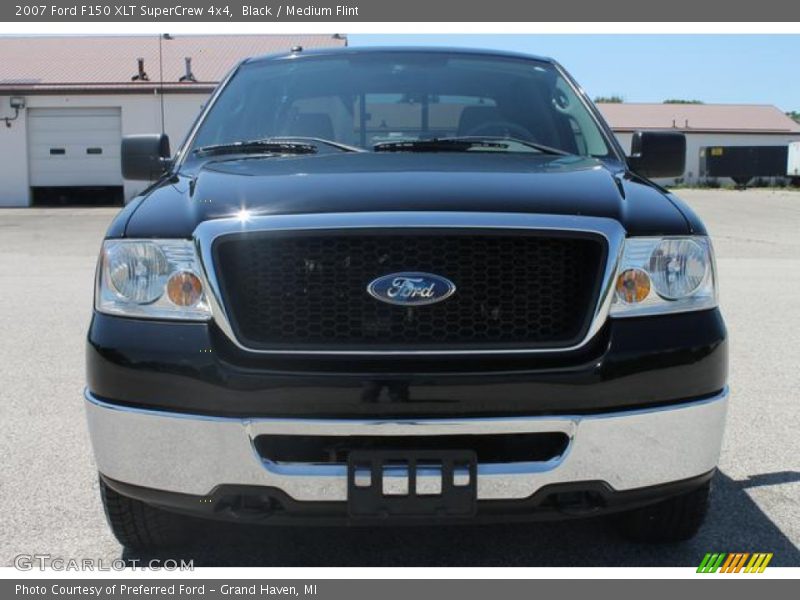 Black / Medium Flint 2007 Ford F150 XLT SuperCrew 4x4