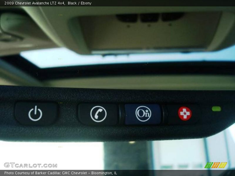 Black / Ebony 2009 Chevrolet Avalanche LTZ 4x4