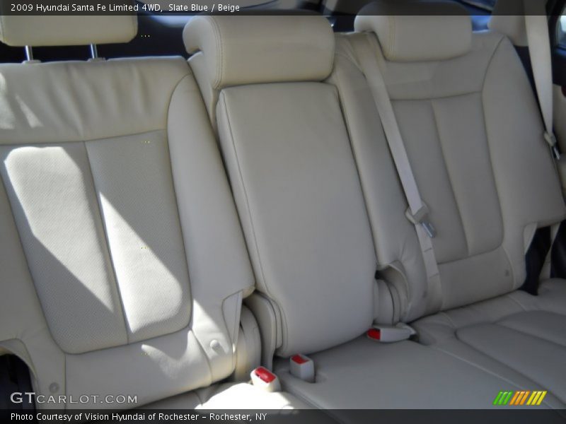 Slate Blue / Beige 2009 Hyundai Santa Fe Limited 4WD