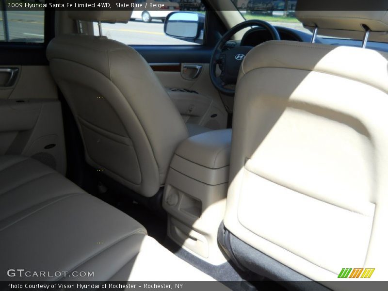 Slate Blue / Beige 2009 Hyundai Santa Fe Limited 4WD