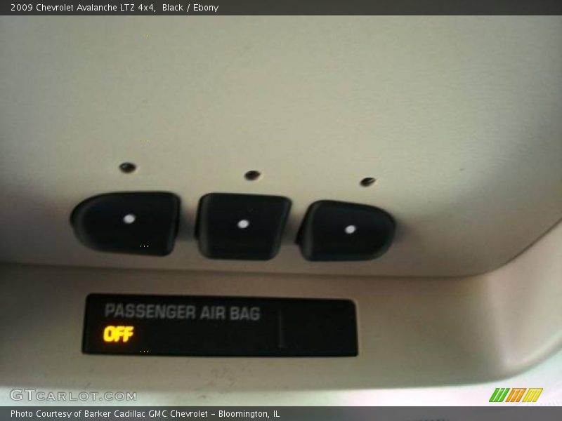 Black / Ebony 2009 Chevrolet Avalanche LTZ 4x4