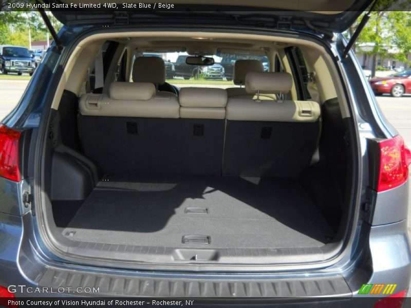 Slate Blue / Beige 2009 Hyundai Santa Fe Limited 4WD